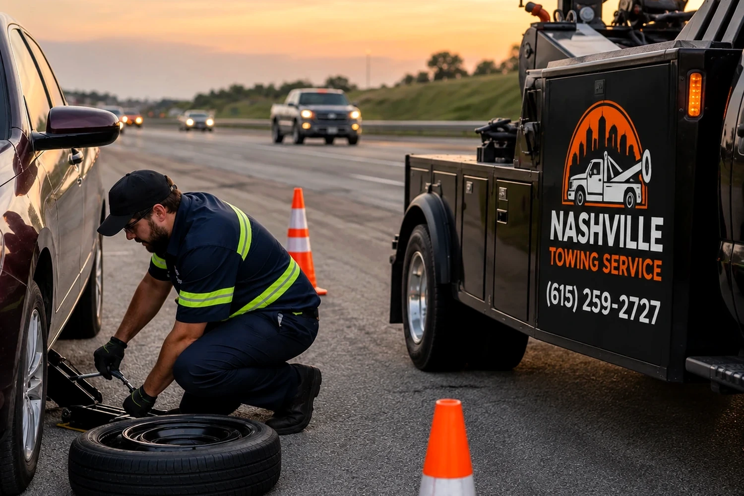 Roadside Assistance in Nashville